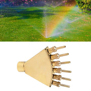 2 inch Copper Phoenix Tail Nozzle Water Landscape Fountain Equipment
