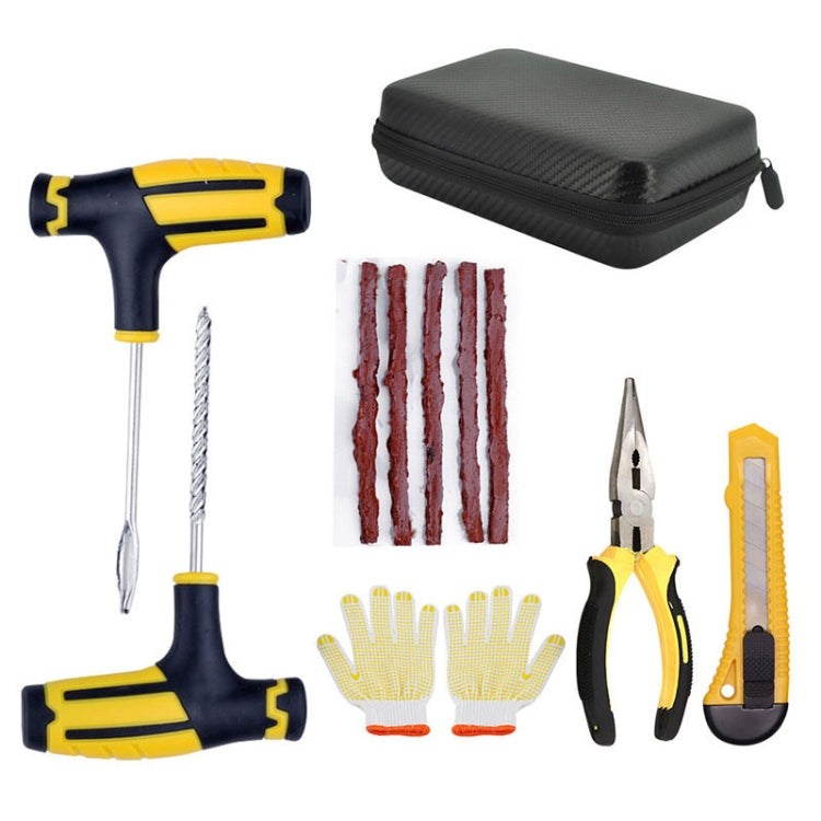 6pcs Automotive Vacuum Tire Repair Tool Car Tire Patching Instrument Set - Tire Repair & Installation Tools by PMC TechLife | Online Shopping South Africa | PMC TechLife | Buy Now Pay Later Mobicred