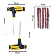10pcs-1 Automotive Vacuum Tire Repair Tool Car Tire Patching Instrument Set