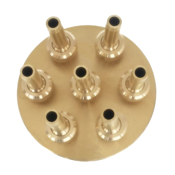 3 inch Copper Center Straight Up Nozzle Center Main Spray Plaza Landscaping Fountain Equipment