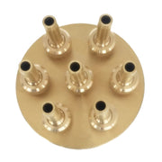 2 inch Copper Center Straight Up Nozzle Center Main Spray Plaza Landscaping Fountain Equipment