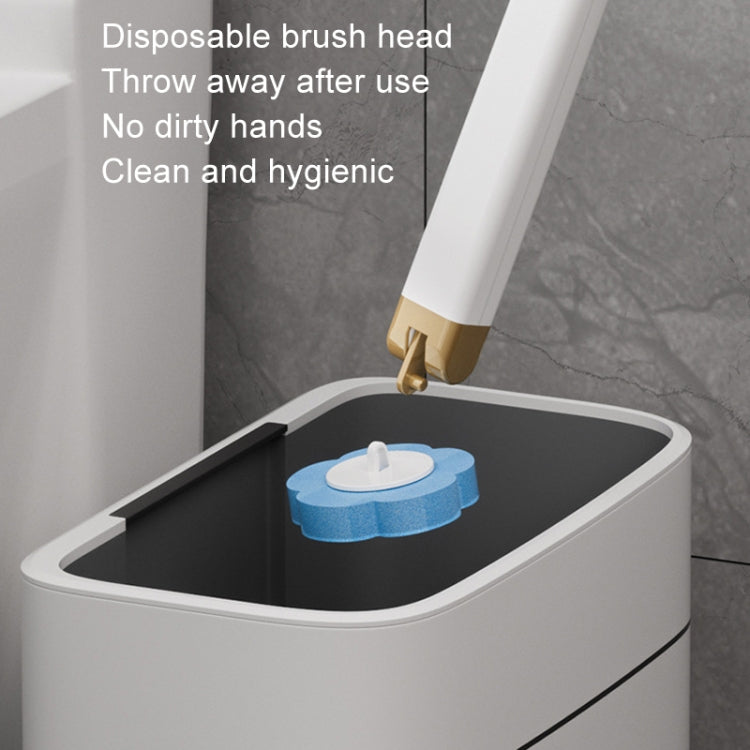 With 24pcs Marine Incense Brush Head Disposable Toilet Brush Set Wall-mounted Throwable Bathroom Cleaning Brush With Cleaning Solution - Cleaning Tools by PMC Jewellery | Online Shopping South Africa | PMC Jewellery | Buy Now Pay Later Mobicred
