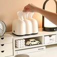 Cloud Tissue Box Tabletop Cream Style Wall Hanging Plastic Napkins Holder(White) - Storage Boxes by PMc TechLife | Online Shopping South Africa | PMc TechLife | Buy Now Pay Later Mobicred
