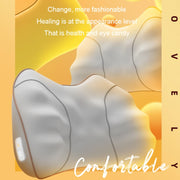 Waist And Back Massager Lumbar Vertebra Car Neck Massage Pillow, Specification: Wired Model Gray
