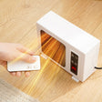 600W Desktop Electric Heater PTC Fast Heating Energy Saving Warm Fan With Remote Control(EU Plug) - Electric Heaters by PMC TechLife | Online Shopping South Africa | PMC TechLife | Buy Now Pay Later Mobicred