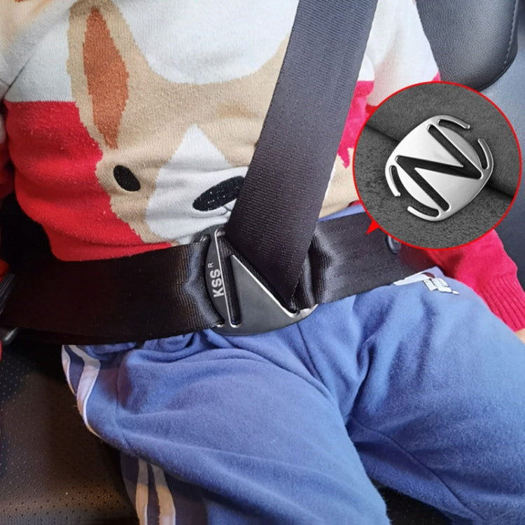 Car Seat Belt Adjuster Child Anti Strangler Neck Seat Fixed Limiter(Pistol Color) - Seat Belts & Padding by PMC TechLife | Online Shopping South Africa | PMC TechLife | Buy Now Pay Later Mobicred