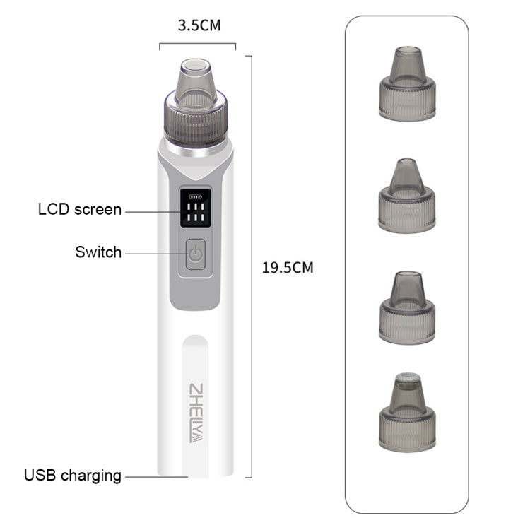 ZLY-018 Household Electric Blackhead Suction Device Pore Cleaning and Beauty Equipment(Standard) - free shipping - PMC TechLife - Order now!