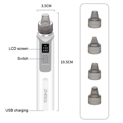 ZLY-018 Household Electric Blackhead Suction Device Pore Cleaning and Beauty Equipment(Standard) - free shipping - PMC Jewellery - Order now!