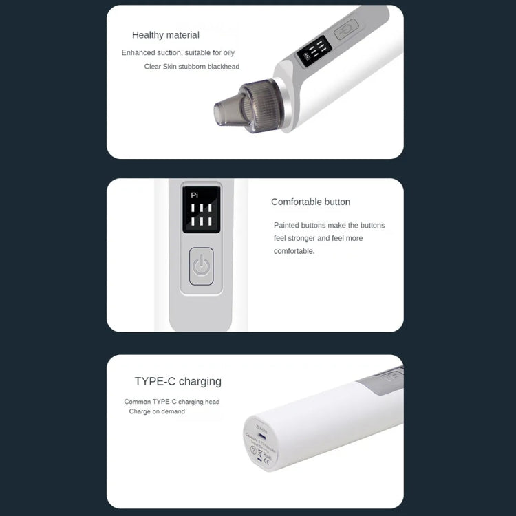 ZLY-018 Household Electric Blackhead Suction Device Pore Cleaning and Beauty Equipment(Standard) - free shipping - PMC Jewellery - Order now!