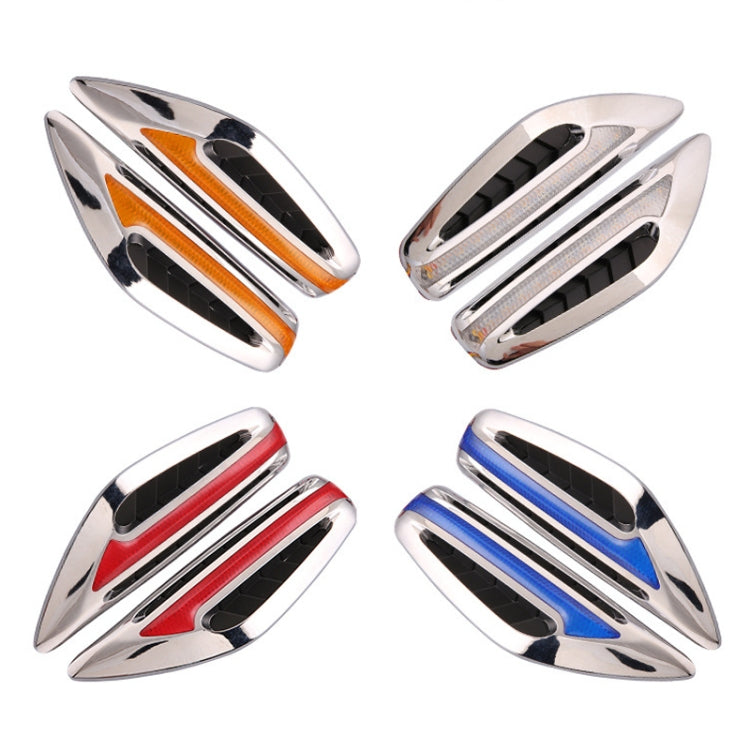 2pcs Car Fender Blade Dynamic Side Marker Lights 12V LED High Bright Daytime Running Lights(Red) - Running Lights by PMC TechLife | Online Shopping South Africa | PMC TechLife | Buy Now Pay Later Mobicred