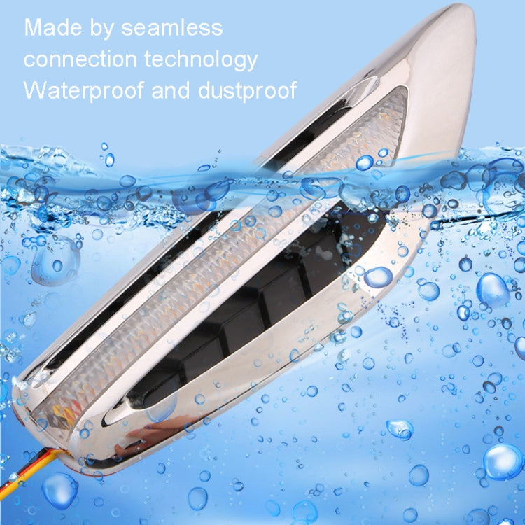 2pcs Car Fender Blade Dynamic Side Marker Lights 12V LED High Bright Daytime Running Lights(Red) - Running Lights by PMC TechLife | Online Shopping South Africa | PMC TechLife | Buy Now Pay Later Mobicred