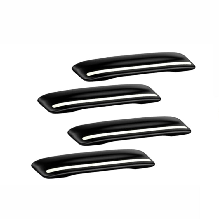 4pcs/set Car Rearview Mirror Body ABS Anti-collision Strip(Mysterious Black) - Anti Collision Sticker by PMC TechLife | Online Shopping South Africa | PMC TechLife | Buy Now Pay Later Mobicred