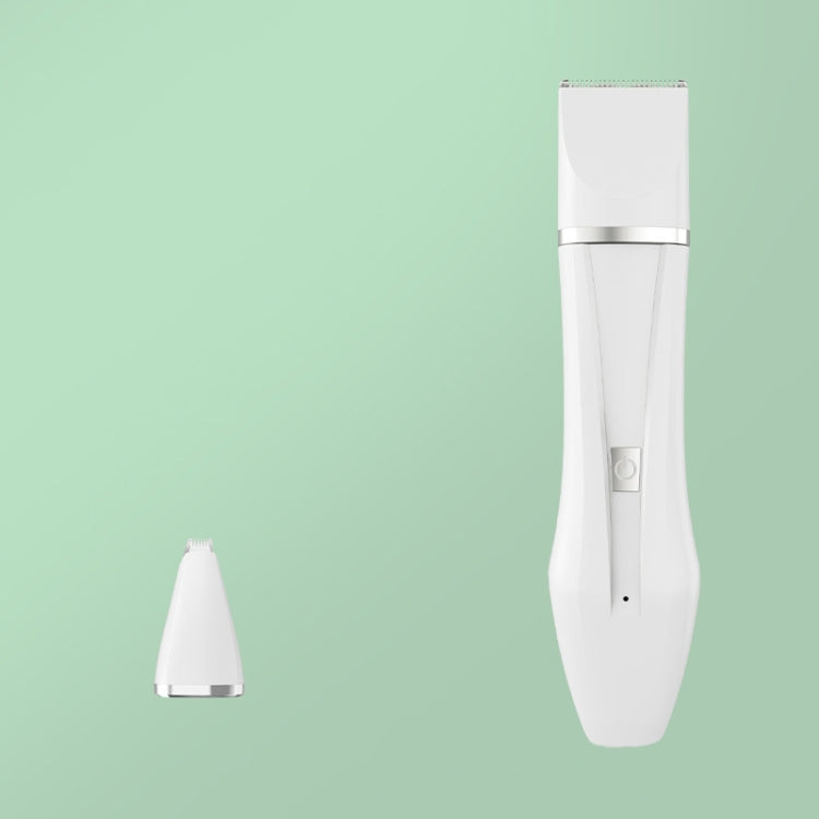 Multifunctional Pet Electric Shaver Cat And Dog Hair Clipper, Color: 2-in-1 White - Electric Clipper by PMC TechLife | Online Shopping South Africa | PMC TechLife | Buy Now Pay Later Mobicred
