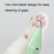 Multifunctional Pet Electric Shaver Cat And Dog Hair Clipper, Color: 2-in-1 White