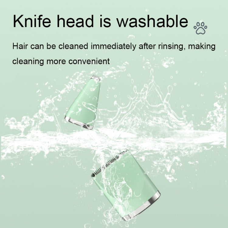Multifunctional Pet Electric Shaver Cat And Dog Hair Clipper, Color: 2-in-1 Green - Electric Clipper by PMC TechLife | Online Shopping South Africa | PMC TechLife | Buy Now Pay Later Mobicred