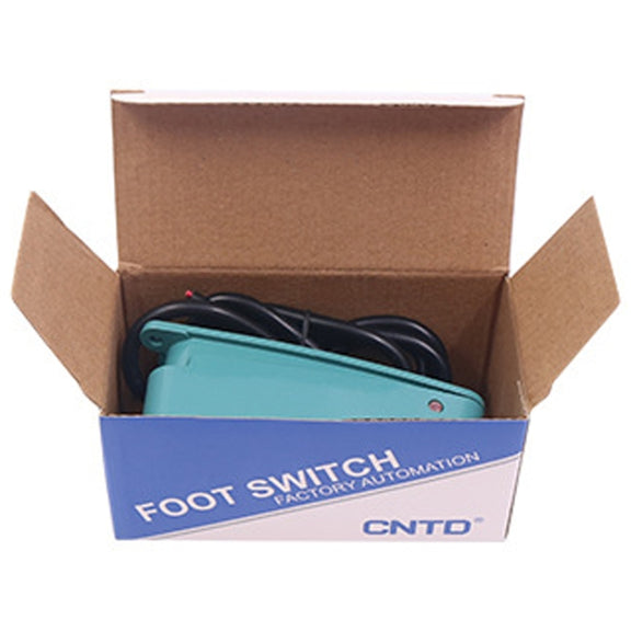 CNTD CFS-2 Motor Pedal Switch Power Controller Toggle Self-Resetting Footswitch(1m)