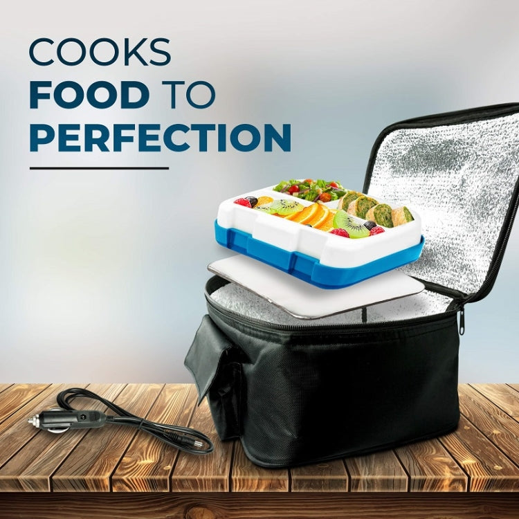 12V Food Warmers Electric Heater Lunch Box Container(Car Power Cord+US Plug) - Heating Cups by PMC TechLife | Online Shopping South Africa | PMC TechLife | Buy Now Pay Later Mobicred