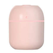 USB Plug-in Car Household Air Purification Water Drop Humidifier Large Capacity Sprayer(Pink)