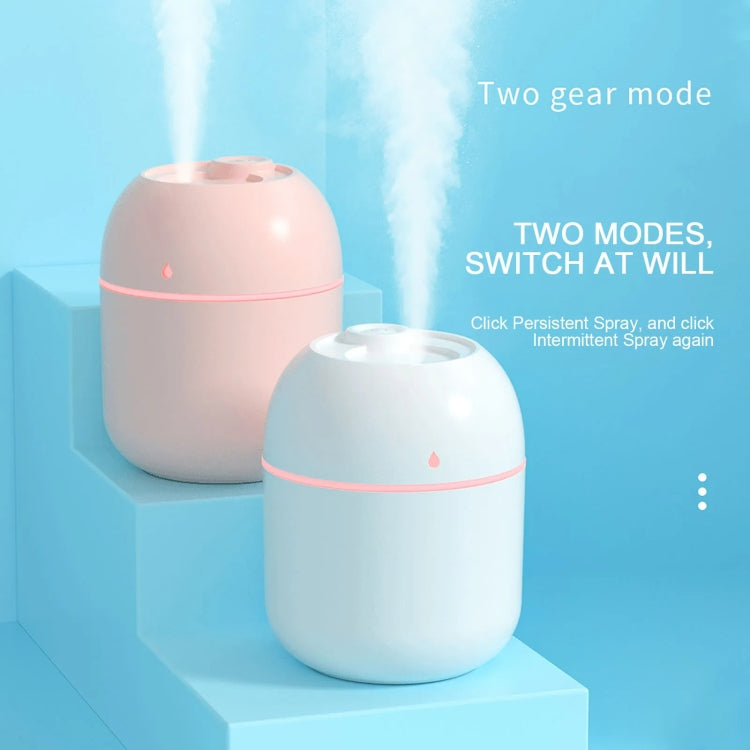 USB Plug-in Car Household Air Purification Water Drop Humidifier Large Capacity Sprayer(Green)