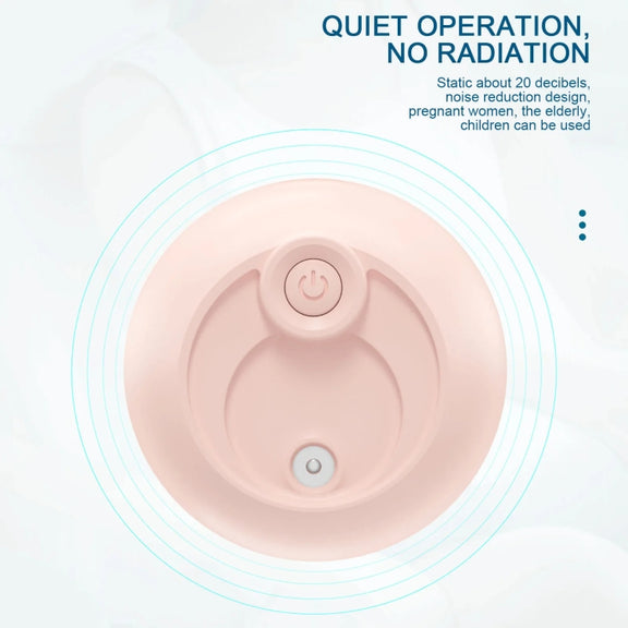 USB Plug-in Car Household Air Purification Water Drop Humidifier Large Capacity Sprayer(White)
