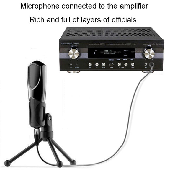 JINGHUA 6.5 Male To Female XLR Audio Cable 6.35 Three Core Balanced Microphone Mixer, Size: 10m(Black)