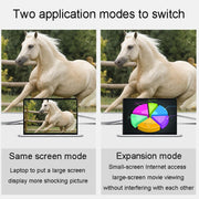 JINGHUA Z321 Multifunctional HUB Docking Station Converter, Interface: Type-C To HDMI+VGA