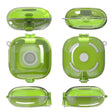 For Beats Fit Pro Transparent PC Hard Shell Earphone Protective Case with Lanyard(Transparent Yellow) - Other Case by PMC Jewellery | Online Shopping South Africa | PMC Jewellery | Buy Now Pay Later Mobicred