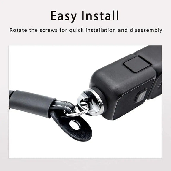 Camera Gimbal Hand Strap Handheld Stabilizer Accessories Wrist Strap For DJI OSMO Pocket 3 / OM 3 / OM 4 / OM 5 / OM 6(Coffee Color)
