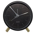 Metal Quartz Alarm Clock Simple Silent Desktop Round Pointer Living Room Clock(Black) - Novelty Clock by PMc TechLife | Online Shopping South Africa | PMc TechLife | Buy Now Pay Later Mobicred