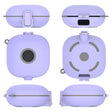 For Beats Fit Pro Switch Type Anti-fall Earphone Protective Case with Buckle Lanyard(Purple) - Other Case by PMC Jewellery | Online Shopping South Africa | PMC Jewellery | Buy Now Pay Later Mobicred
