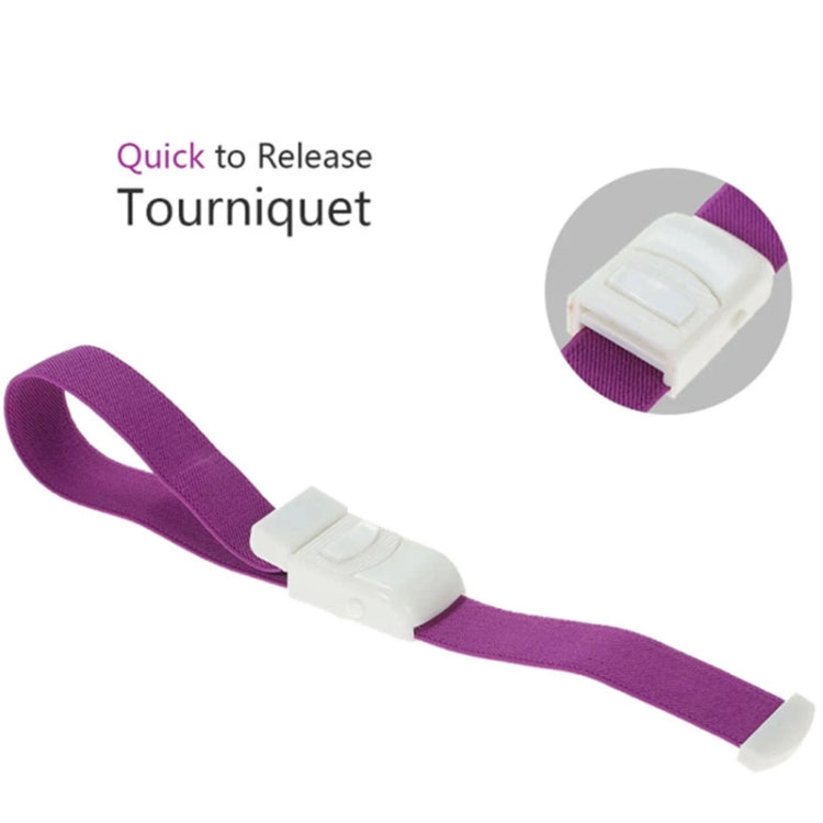 2.5x40cm Quick Detachable Emergency Buckle Tourniquet Outdoor Survival Camping Equipment(Black)