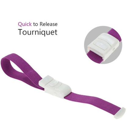 2.5x40cm Quick Detachable Emergency Buckle Tourniquet Outdoor Survival Camping Equipment(White) - free shipping - PMC Jewellery - Order now!