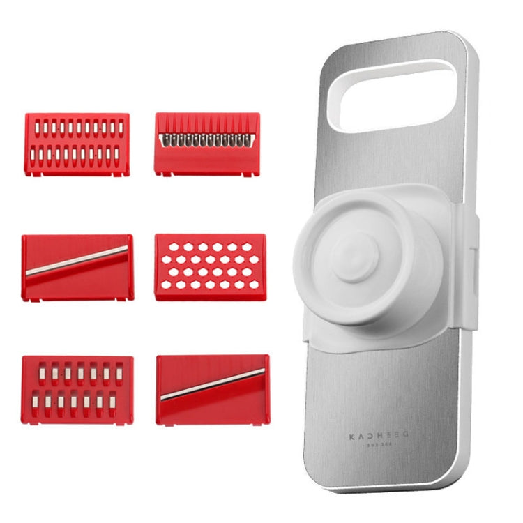 Kacheeg Multifunctional Vegetable Chopper Kitchen Scrubbing And Shredding Slicing Utensils, Specification: 6 In 1 - free shipping - PMc TechLife - Order now!