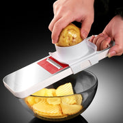 Kacheeg Multifunctional Vegetable Chopper Kitchen Scrubbing And Shredding Slicing Utensils, Specification: 6 In 1