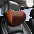 Car Memory Foam Neck Pillow Car Neck Rest Silk Pillow Car Seat Cervical Cushion, Style: Headrest Coffee - Seat Accessories by PMC TechLife | Online Shopping South Africa | PMC TechLife | Buy Now Pay Later Mobicred