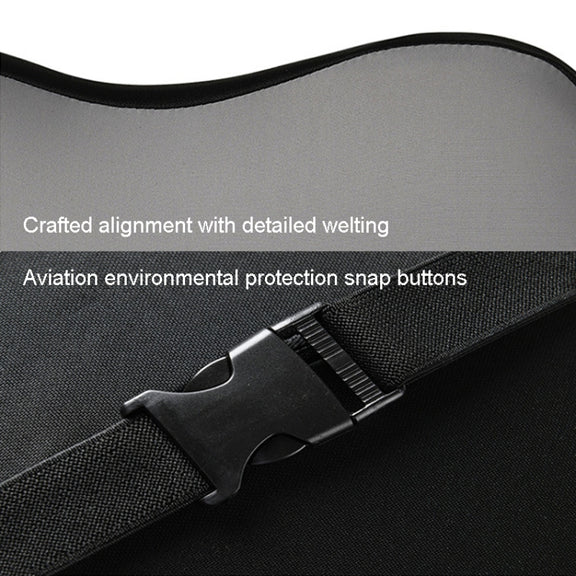 Car Memory Foam Neck Pillow Car Neck Rest Silk Pillow Car Seat Cervical Cushion, Style: Headrest Gray