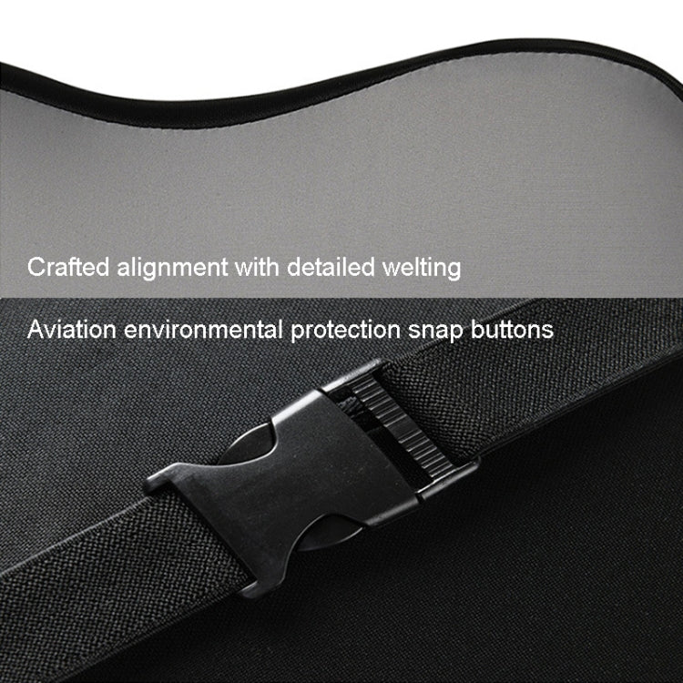Car Memory Foam Neck Pillow Car Neck Rest Silk Pillow Car Seat Cervical Cushion, Style: Headrest Black