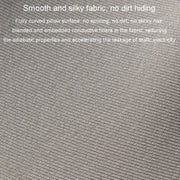 Car Memory Foam Neck Pillow Car Neck Rest Silk Pillow Car Seat Cervical Cushion, Style: Headrest Coffee