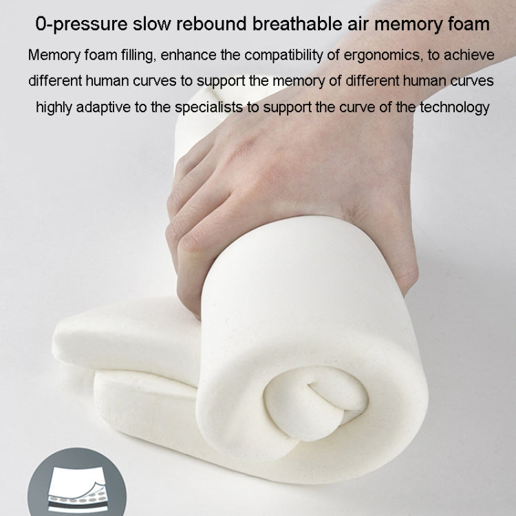 LINXICP 3 In 1 Car Seat Lumbar Cushion Summer Special Memory Foam Breathable Car Back Pad(Coffee) - free shipping - PMC Jewellery - Order now!