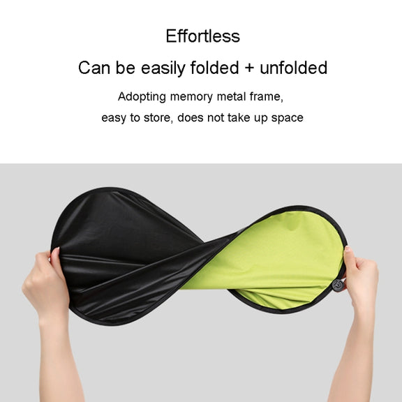 Car All Round Window Sunshade Adjustable Sunscreen Heat Insulation Sun Shade(Fresh Green)