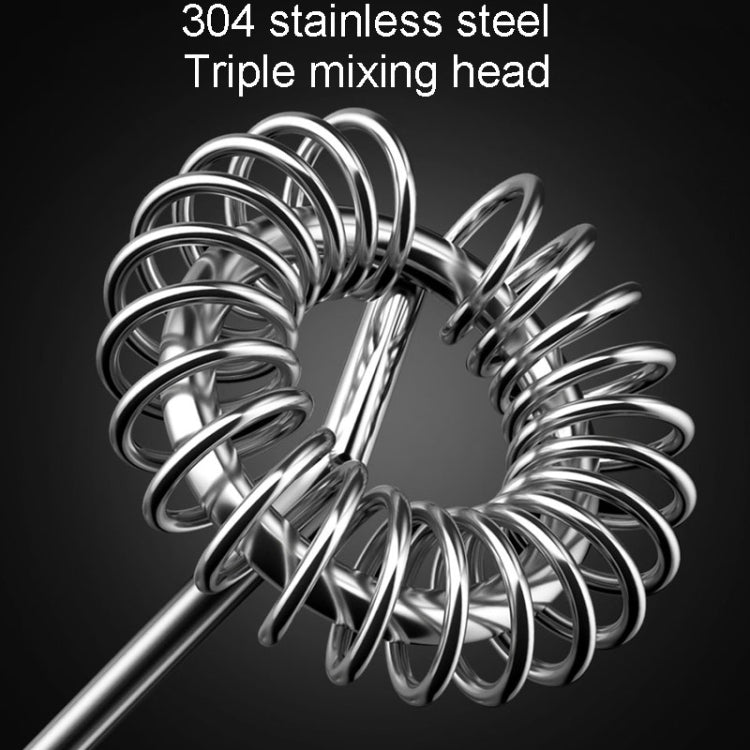 Kacheeg Electrical Stainless Steel Coffee Whisk Portable Whipping Milk Froth Mixer(No Battery) - free shipping - PMC Jewellery - Order now!