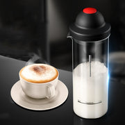 Kacheeg Electrical Stainless Steel Coffee Whisk Portable Whipping Milk Froth Mixer(No Battery)