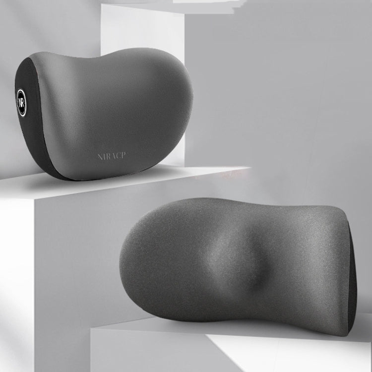 Car Cushion Driving Seat Cervical Support Backrest Pillow, Style: Headrest + Waist Pad Gray - Seat Accessories by PMC TechLife | Online Shopping South Africa | PMC TechLife | Buy Now Pay Later Mobicred