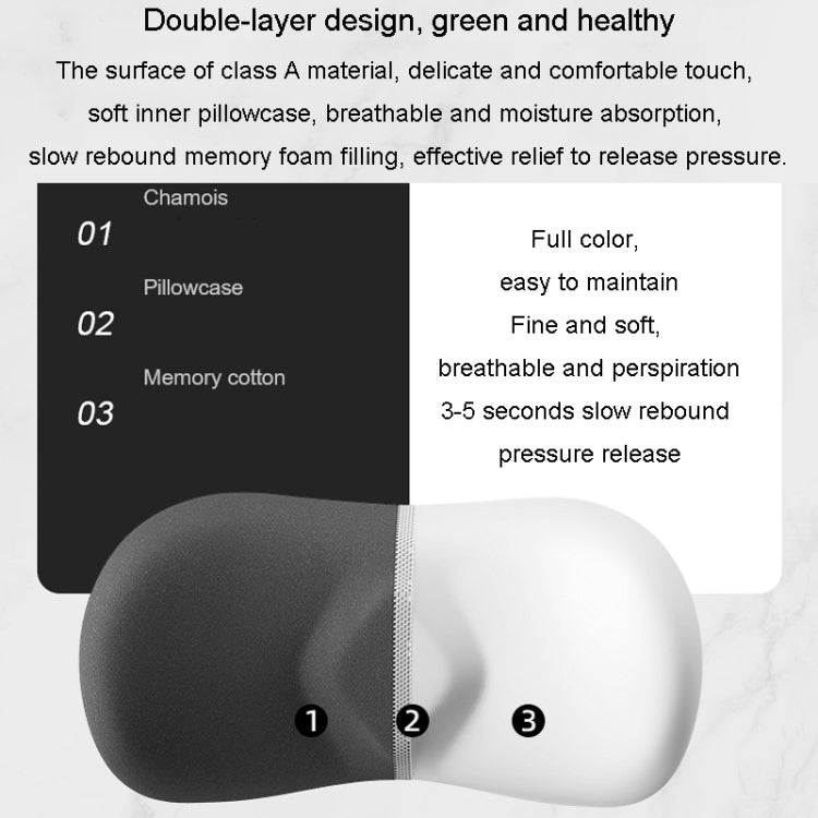 Car Cushion Driving Seat Cervical Support Backrest Pillow, Style: Waist Pad Gray - Seat Accessories by PMC TechLife | Online Shopping South Africa | PMC TechLife | Buy Now Pay Later Mobicred