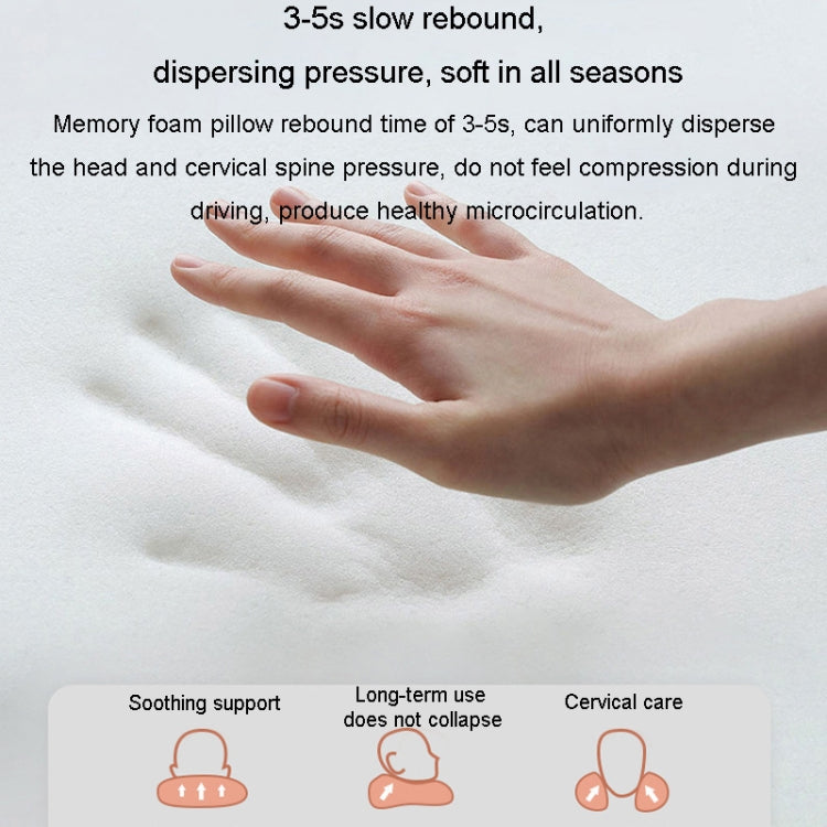 Car Cushion Driving Seat Cervical Support Backrest Pillow, Style: Headrest + Waist Pad Black - Seat Accessories by PMC TechLife | Online Shopping South Africa | PMC TechLife | Buy Now Pay Later Mobicred