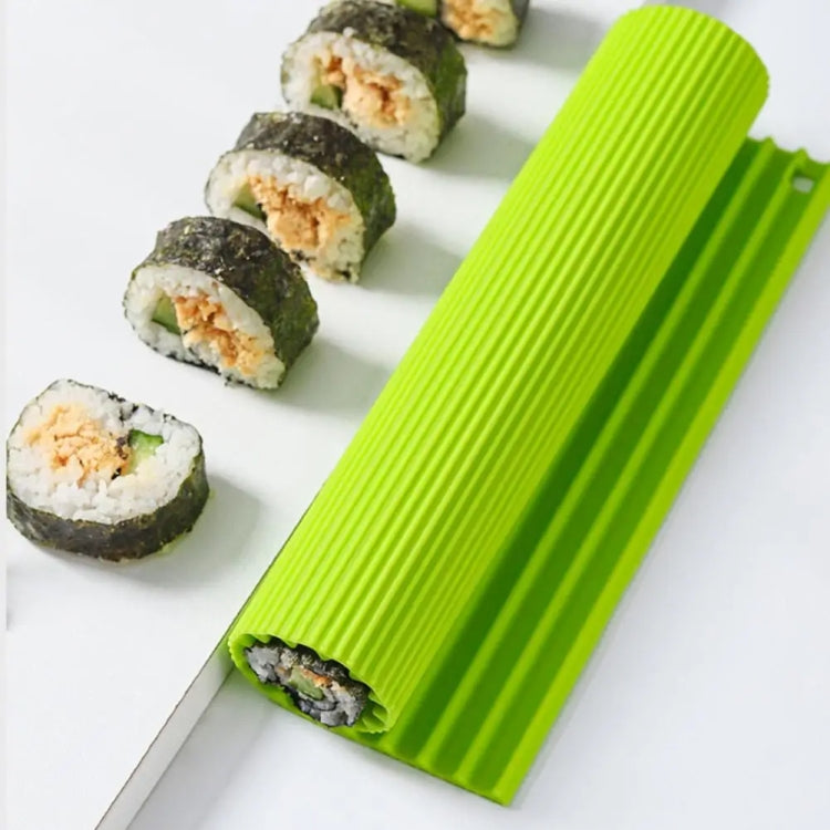 Silicone Sushi Curtain Hand Roll Mold Double-sided Kimbap Tool(Green) - Gadgets by PMC TechLife | Online Shopping South Africa | PMC TechLife
