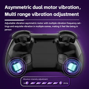 Z01 Wireless Gaming Vortex Dual Hall Body Grip For Switch / PS3 / PS4 / Adroid / IOS(black)
