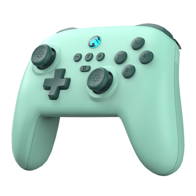 Wireless Bluetooth Gamepad With Wakeup Vibration Body Gamepad For Switch / Android / Apple / PC(Green)