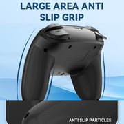 Wireless Bluetooth Gamepad With Wakeup Vibration Body Gamepad For Switch / Android / Apple / PC(Black)