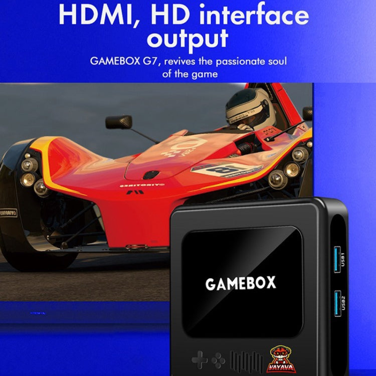 G10 GAMEBOX TV Box Dual System Wireless Android 3D Home 4K HD Game Console Support PS1 / PSP, Style: 128G 40,000+ Games (Black)